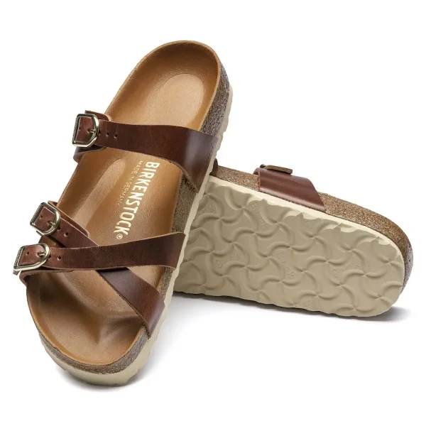 Franca Oiled Leather Cognac - Image 4
