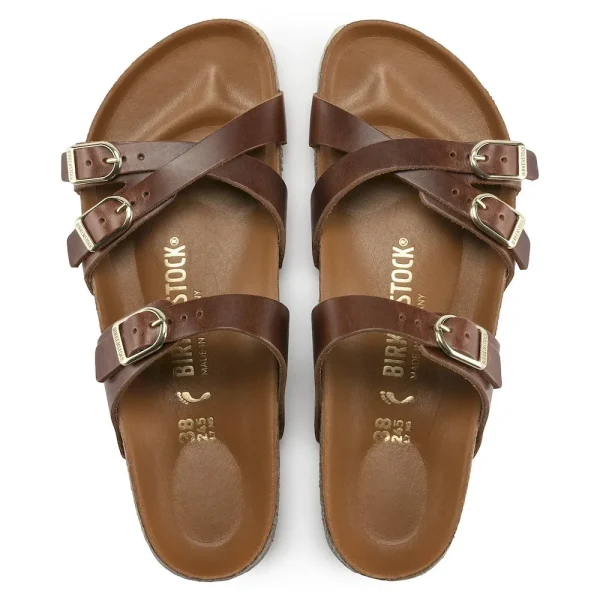 Franca Oiled Leather Cognac - Image 5