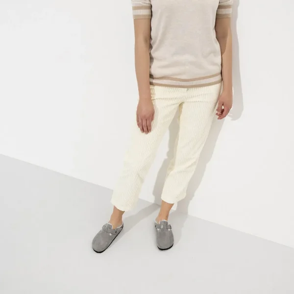 Boston Shearling Suede Leather Stone Coin - Image 2