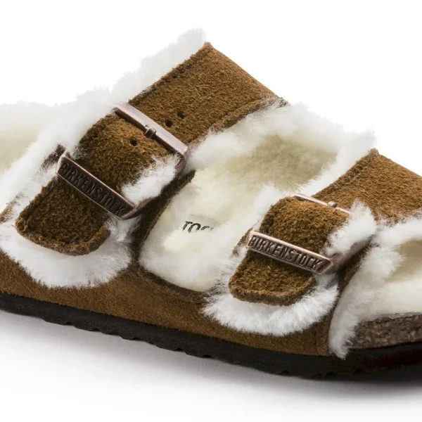 Arizona Shearling Kids Suede Leather Mink - Image 6