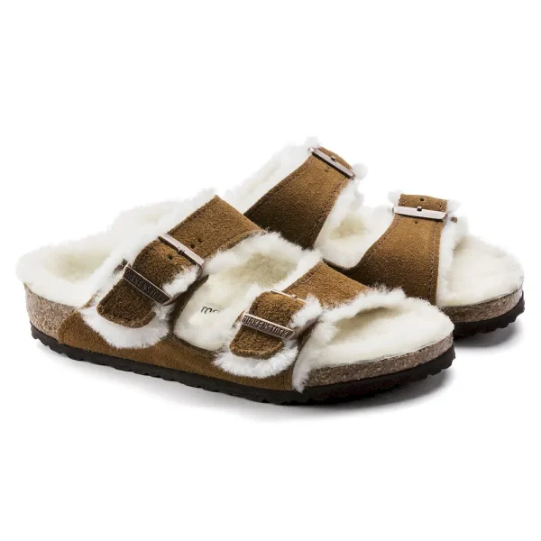 Arizona Shearling Kids Suede Leather Mink - Image 4