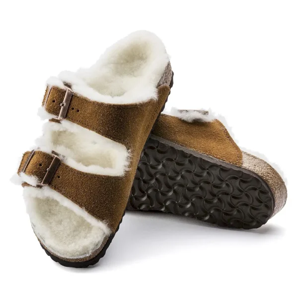 Arizona Shearling Kids Suede Leather Mink - Image 2