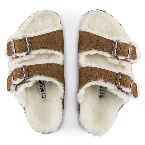 Arizona Shearling Kids Suede Leather Mink - Image 3