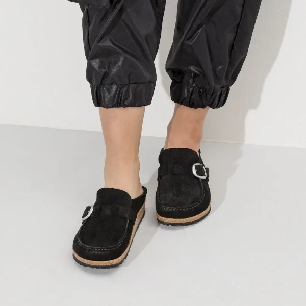 Buckley Suede Leather Black - Image 3