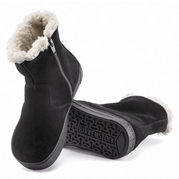 Lille Kids Suede Leather Black - Image 2