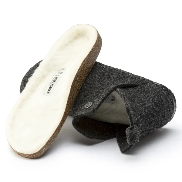 Andermatt Shearling Wool Felt Anthracite - Image 17