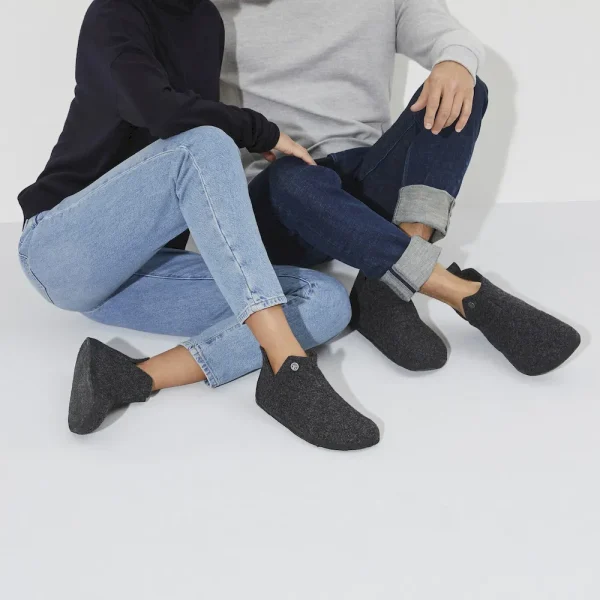 Andermatt Shearling Wool Felt Anthracite - Image 22