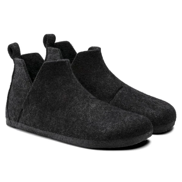 Andermatt Shearling Wool Felt Anthracite - Image 11