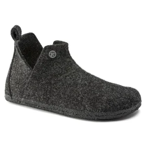 Andermatt Shearling Wool Felt Anthracite