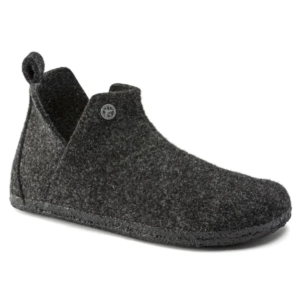 Andermatt Shearling Wool Felt Anthracite
