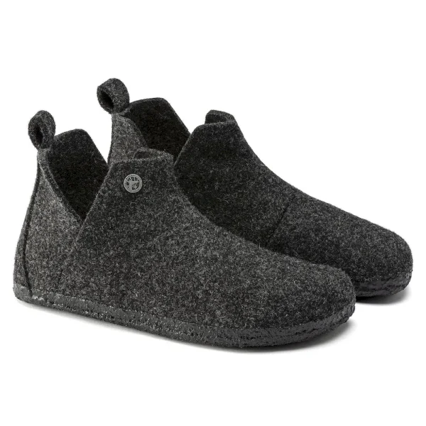 Andermatt Shearling Wool Felt Anthracite - Image 10