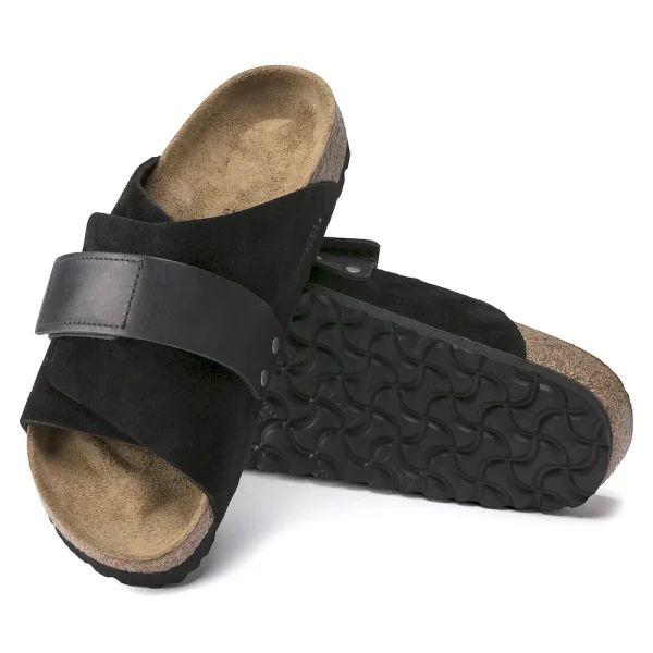 Kyoto Oiled Leather-Suede Leather Black - Image 2