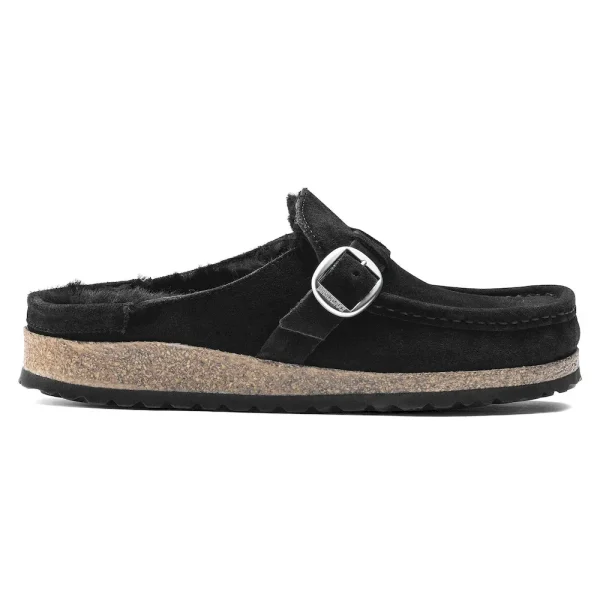 Buckley Shearling Suede Leather Black - Image 13