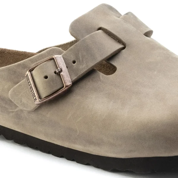 Boston Soft Footbed Oiled Leather Tobacco Brown - Image 6