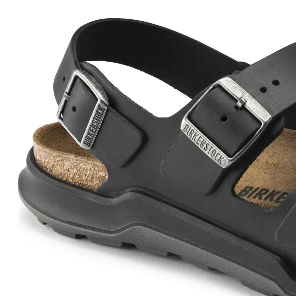 Milano Crosstown Men Oiled Leather Black - Image 8