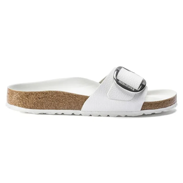 Madrid Big Buckle Leather White - Image 7