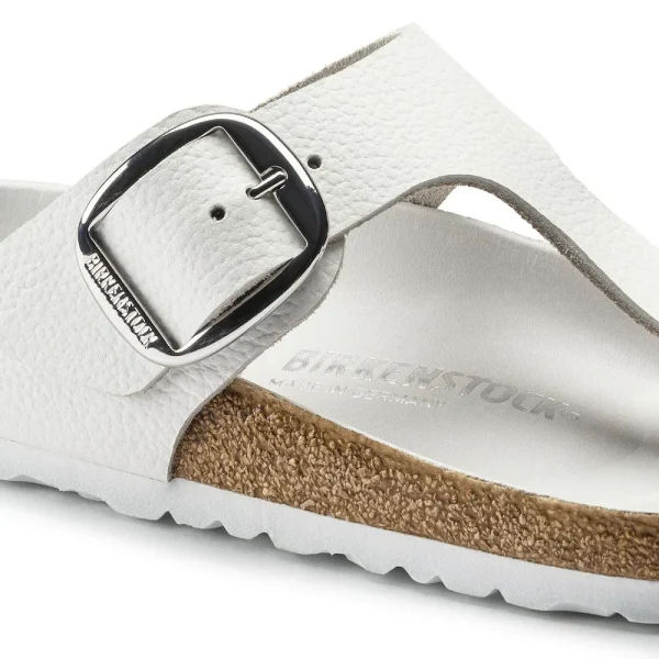 Gizeh Big Buckle Leather White - Image 8
