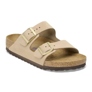 Arizona Soft Footbed Nubuck Leather Sandcastle