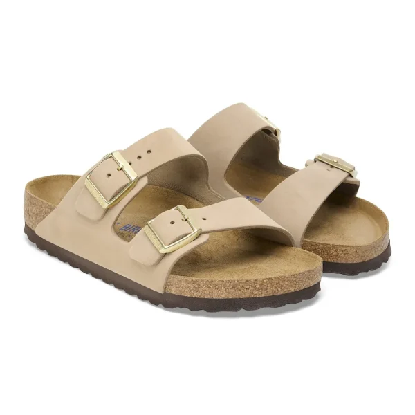 Arizona Soft Footbed Nubuck Leather Sandcastle - Image 4