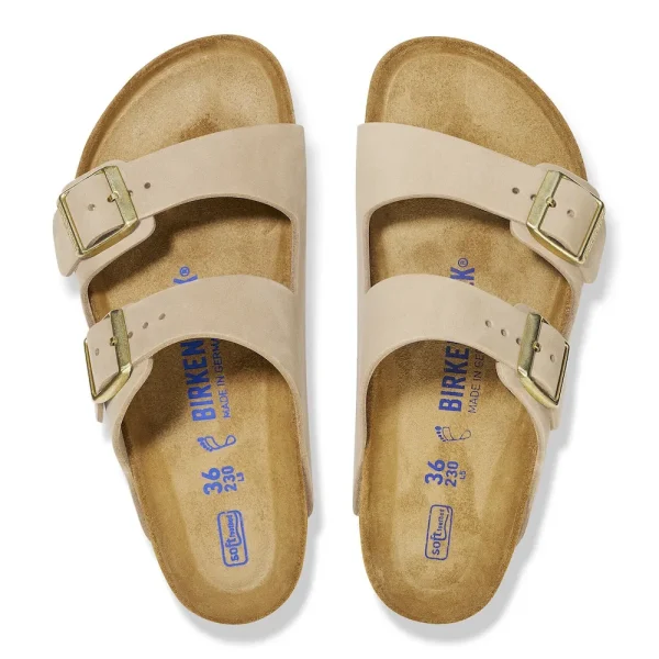 Arizona Soft Footbed Nubuck Leather Sandcastle - Image 3