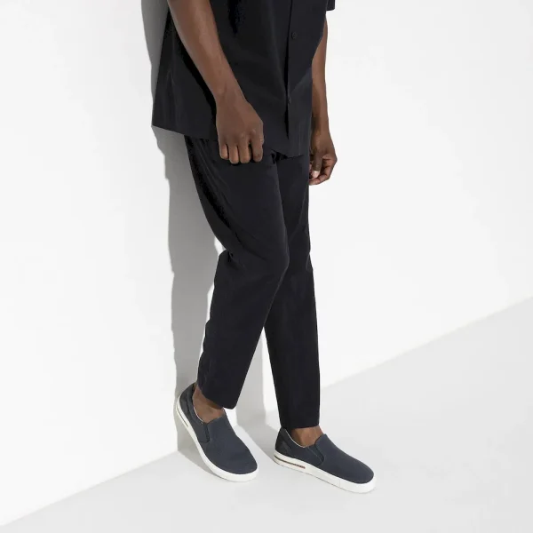 Oswego Canvas-Suede Midnight Blue - Image 3