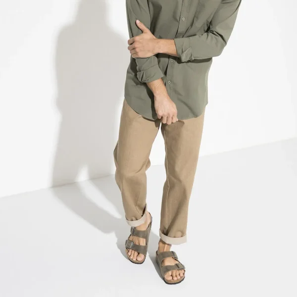 Arizona Soft Footbed Oiled Leather Faded Khaki - Image 3