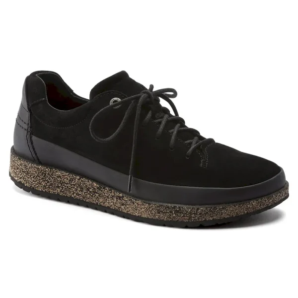 Honnef Low Suede Leather Black