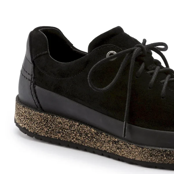 Honnef Low Suede Leather Black - Image 8
