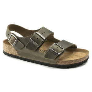 Milano Oiled Leather Faded Khaki