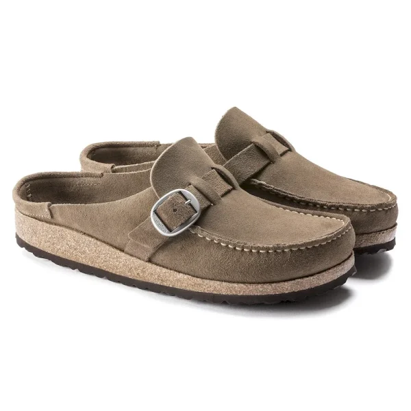 Buckley Suede Leather Gray Taupe - Image 6
