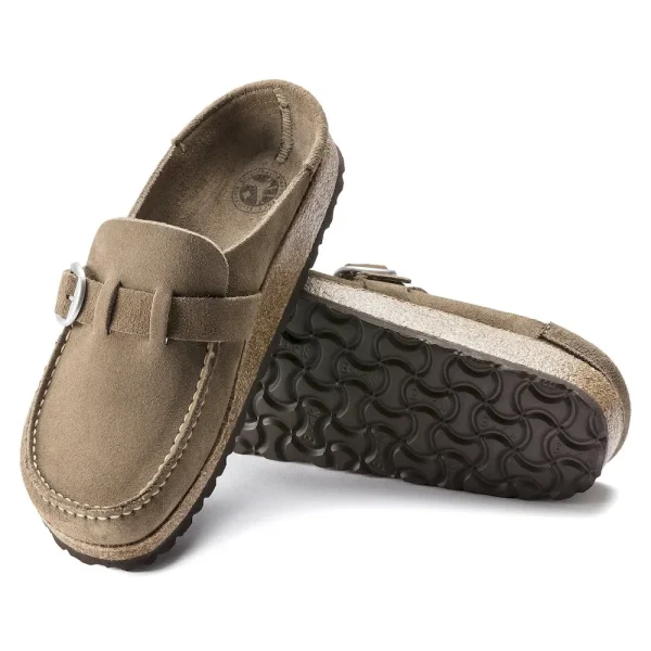 Buckley Suede Leather Gray Taupe - Image 4