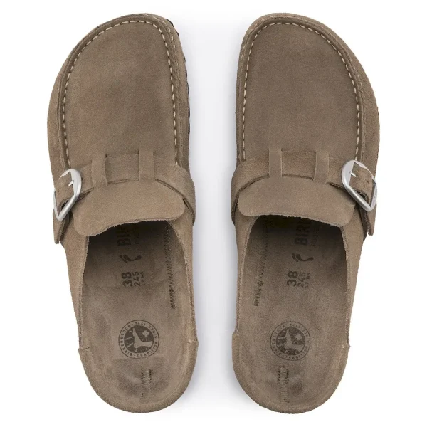 Buckley Suede Leather Gray Taupe - Image 5