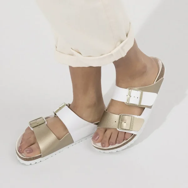Arizona Split Birko-Flor White/Gold - Image 3