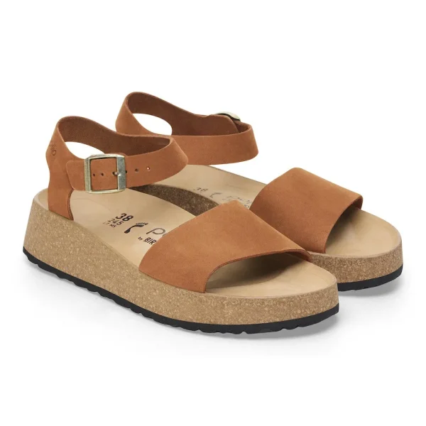 Glenda Nubuck Leather Pecan - Image 6