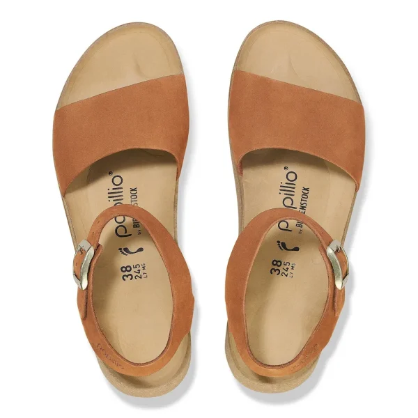 Glenda Nubuck Leather Pecan - Image 5