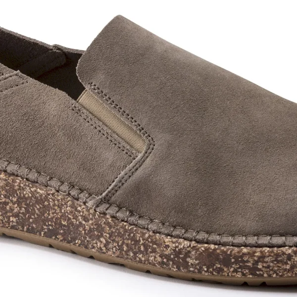 Callan Suede Leather Gray Taupe - Image 6