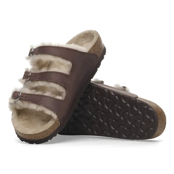 Florida Shearling Oiled Leather Habana - Image 2