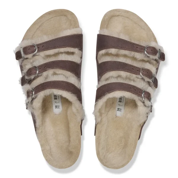 Florida Shearling Oiled Leather Habana - Image 3