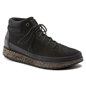 Honnef High Oiled Nubuck Leather Black