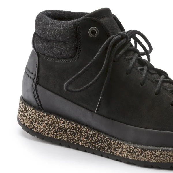 Honnef High Oiled Nubuck Leather Black - Image 9