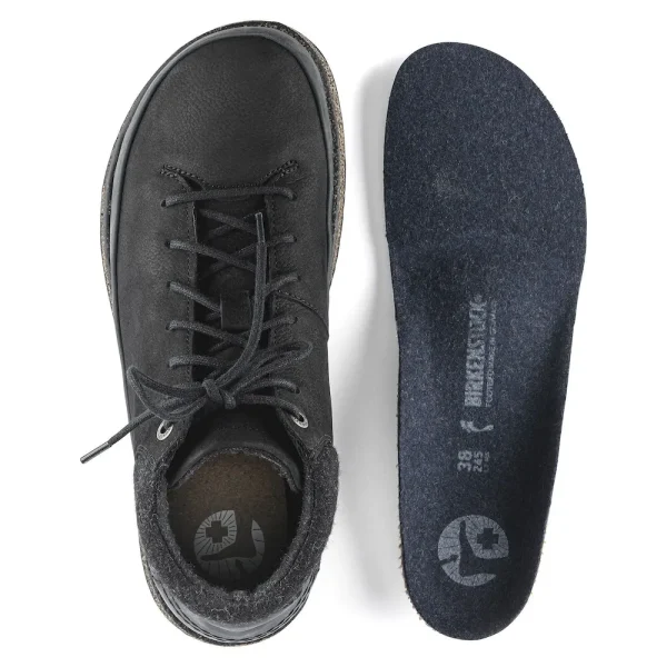 Honnef High Oiled Nubuck Leather Black - Image 11
