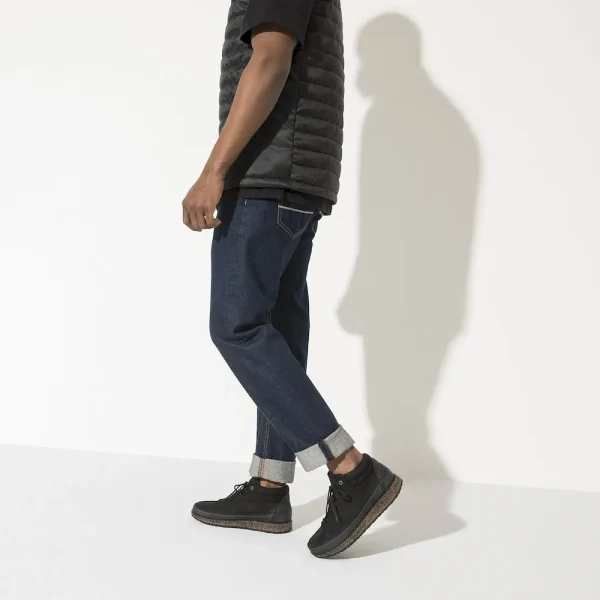 Honnef High Oiled Nubuck Leather Black - Image 3