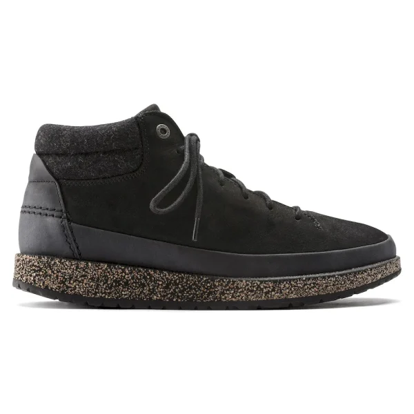 Honnef High Oiled Nubuck Leather Black - Image 8