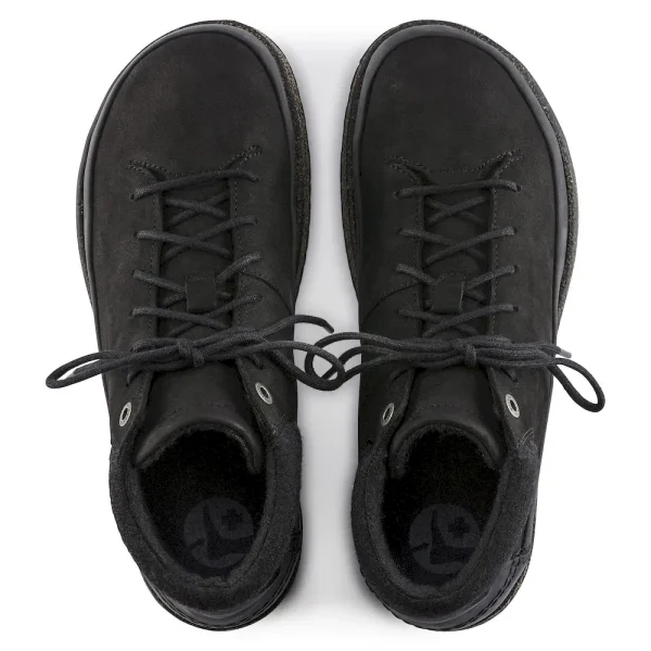 Honnef High Oiled Nubuck Leather Black - Image 6