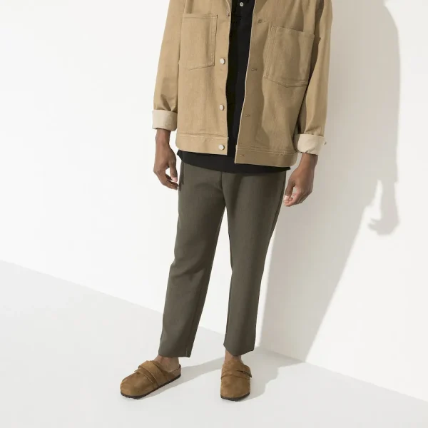 Nagoya Nubuck Leather Desert Buck Tea - Image 2