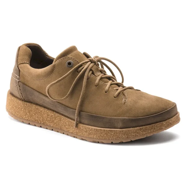 Honnef Low Suede Leather Dark Tea