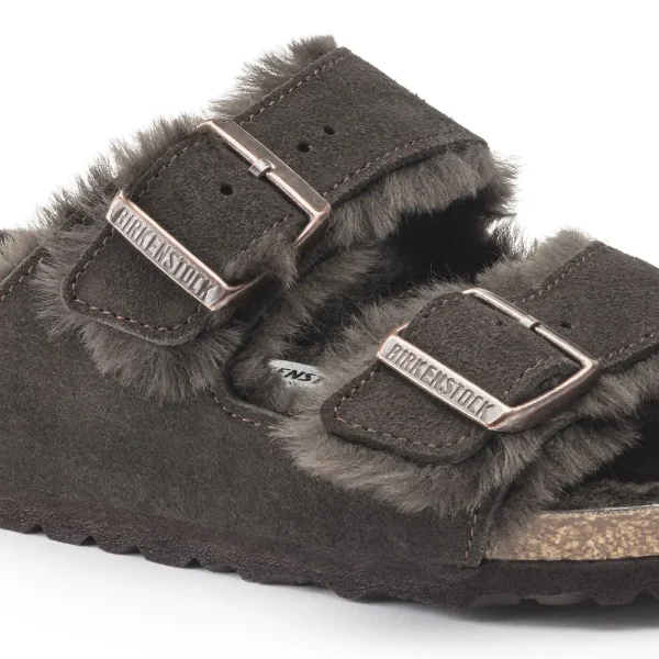 Arizona Shearling Suede Leather Mocha - Image 8