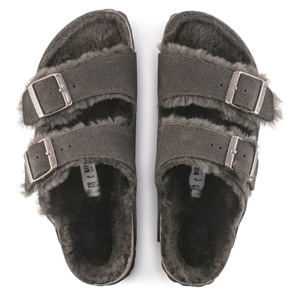 Arizona Shearling Suede Leather Mocha - Image 5