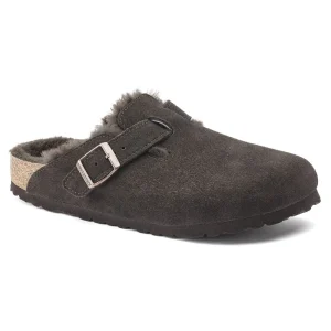 Boston Shearling Suede Leather Mocha