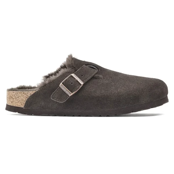 Boston Shearling Suede Leather Mocha - Image 7